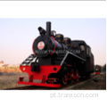 Trem locomotiva do motor a vapor C4